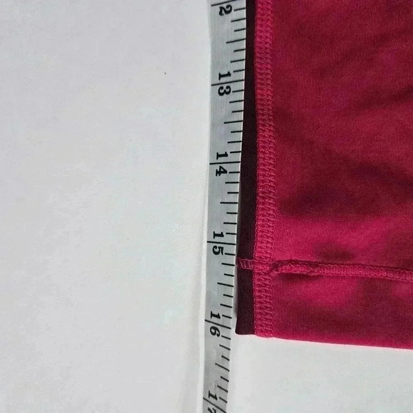 Nike Pro Athletic Cropped Yoga running Pants Pink Magenta sz Small - Picture 8 of 8